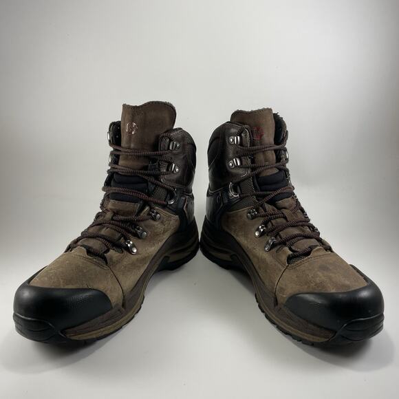Merrell Crestbound Mid Hiking Backpacking Boots Mens Size 11.5 GTX Goretex Brown - Picture 2 of 12